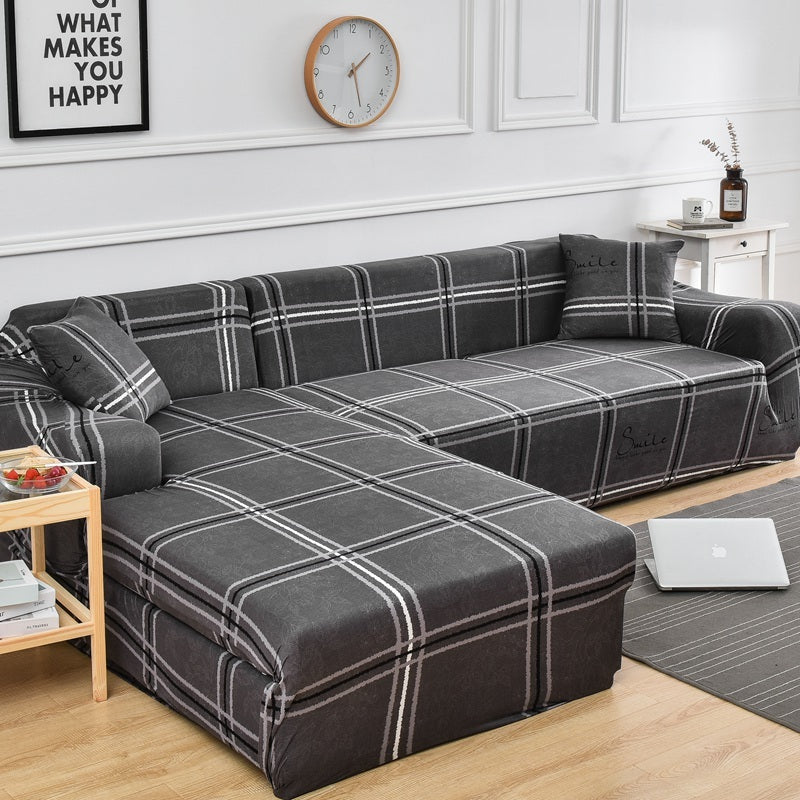 KTX-266707 Non-Slip Elastic Full Cover Sofa Cover for Modular Sofas (Various Sizes Available)