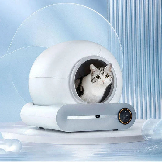 KTX-266835 Automatic Self-Cleaning Cat Litter Box with Odor Control and Eco-Friendly Design