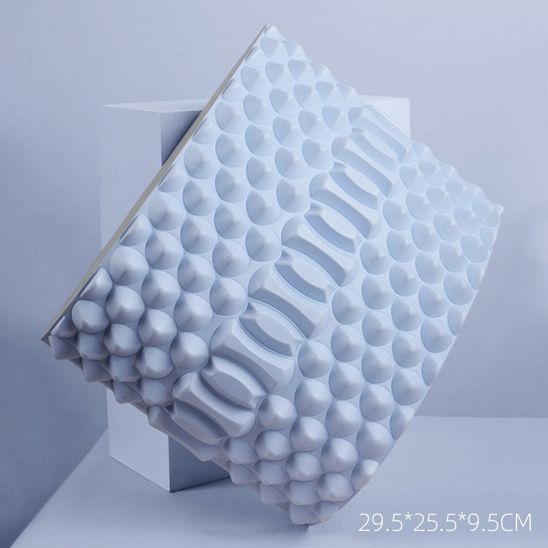 KTX-267859 Lumbar Spine Massage Device in Shallow Dogwood and Island Paradise Blue