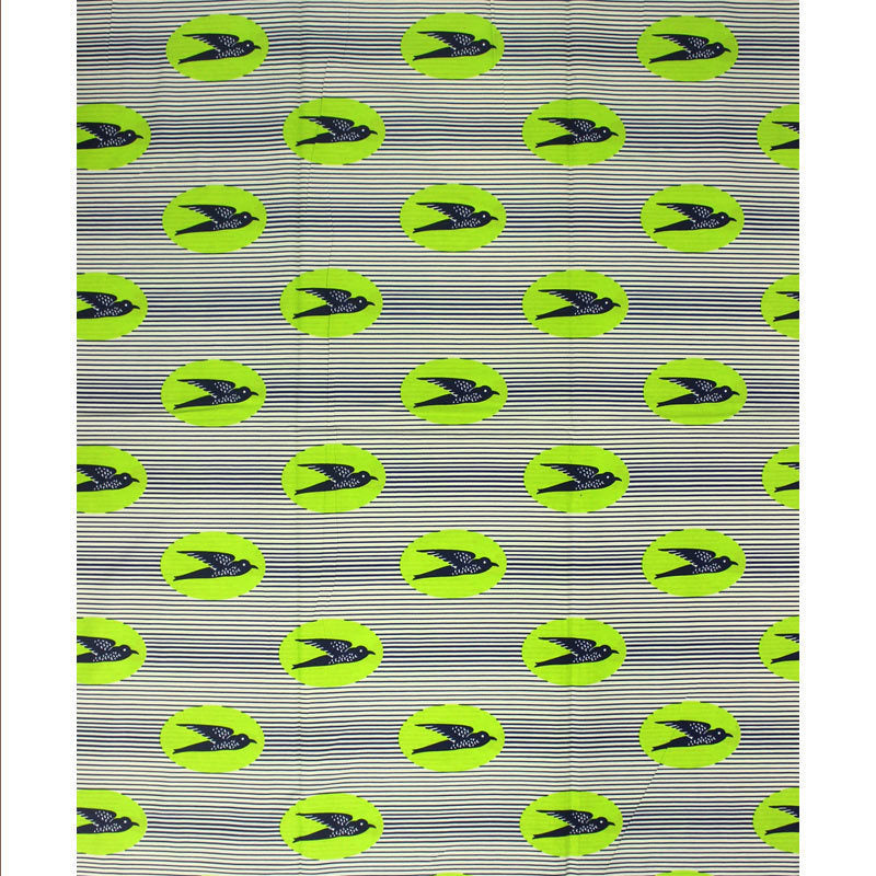 KTX-268371 African Batik 100% Cotton Wax Cloth - Ankara Style Fabric (110cm)