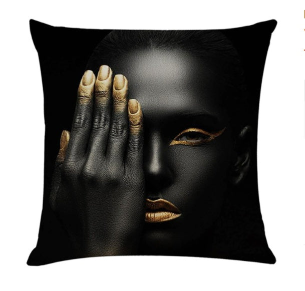KTX-268371 Elegant Linen Sofa Pillow Cover for Beauty Salon – 45x45cm Cushion with PP Cotton Filling
