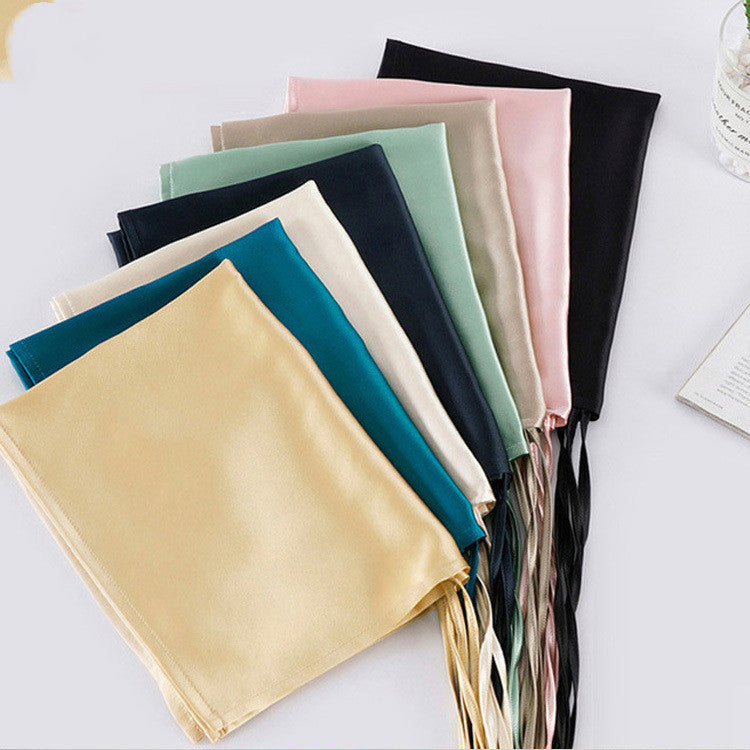 KTX-268691 Mulberry Silk Pillow Towel - Soft and Luxurious Hair Care Essential