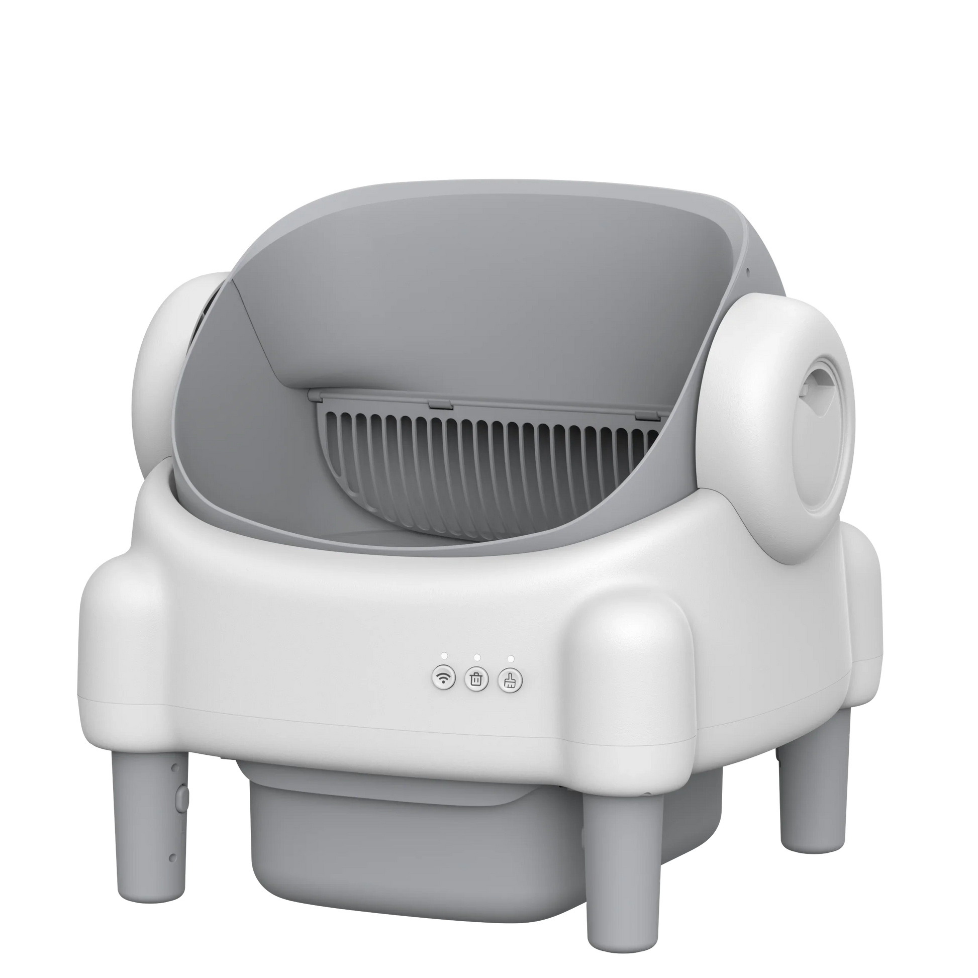 KTX-269139 Smart Cat Litter Box with Automatic Cleaning and Large 65L Capacity, Open Design