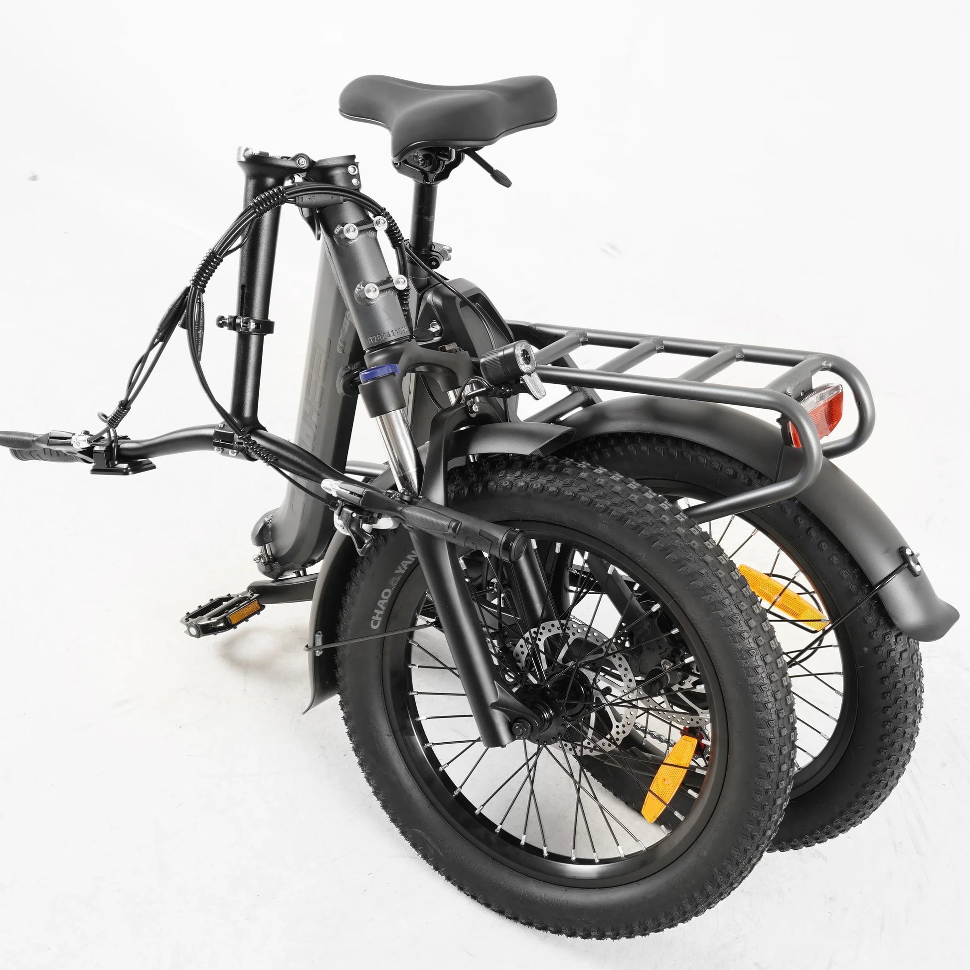 KTX-269395 COSWHEEL Y20L Folding Electric Bike with Torque Sensor, 6-Speed, 20" Fat Tires, 750W Motor, 48V 15Ah Battery