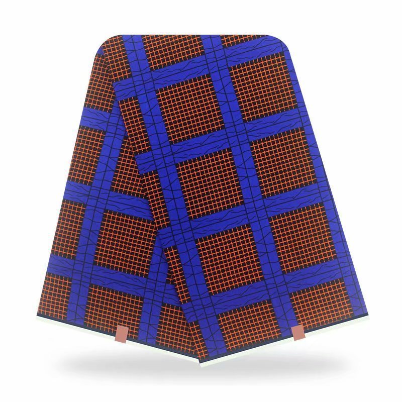 KTX-269523 Printed Batik Cotton Fabric - 100% Cotton, 72*60 Density, 115cm Width, Plain Weave