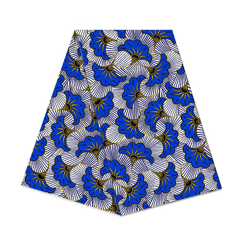 KTX-269523 Printed Batik Cotton Fabric - 100% Cotton, 72*60 Density, 115cm Width, Plain Weave