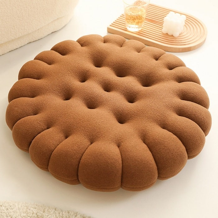 KTX-269651 Nordic Soft Plush Biscuit Seat Cushion in Multiple Colors and Patterns