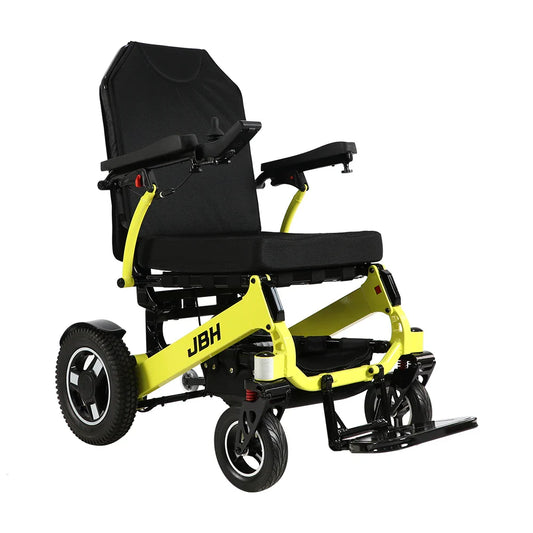 KTX-269715 Lightweight Electric Folding High Back Reclining Wheelchair for Elderly and Disabled Users