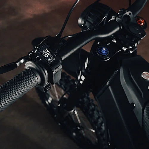 KTX-269779 Powerful Enduro Electric Bike with 6500W Mid-Drive Motor, 60V Battery, Dual Hydraulic Suspension, and 75Km/h Speed