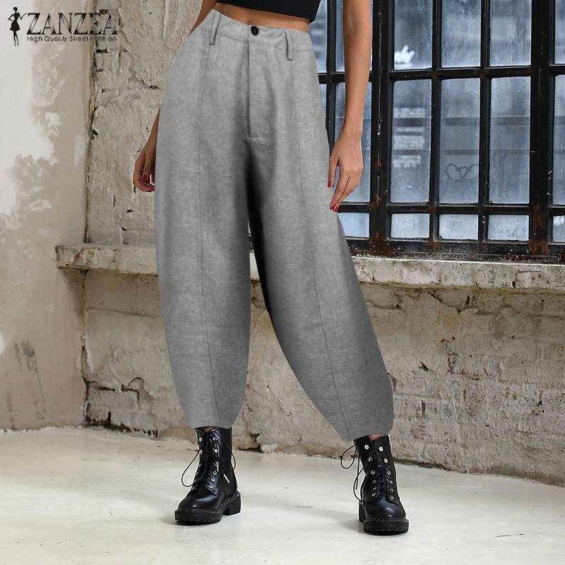 KTX-270547 Casual Women's Baggy Harem Trousers for Autumn Comfort