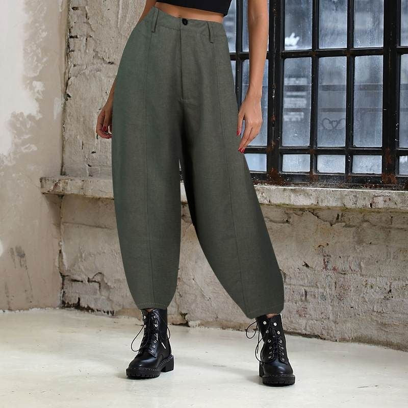 KTX-270547 Casual Women's Baggy Harem Trousers for Autumn Comfort