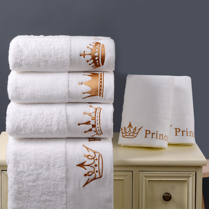 KTX-271571 Thick Cotton Bath Towel Set for Men and Women - Multiple Sizes Available