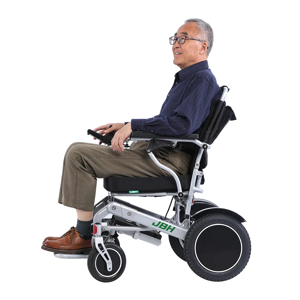 KTX-272019 Adjustable Electric Wheelchair with Removable Battery and Aluminum Alloy Frame