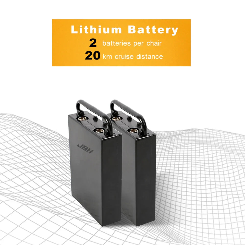 KTX-272019 Adjustable Electric Wheelchair with Removable Battery and Aluminum Alloy Frame