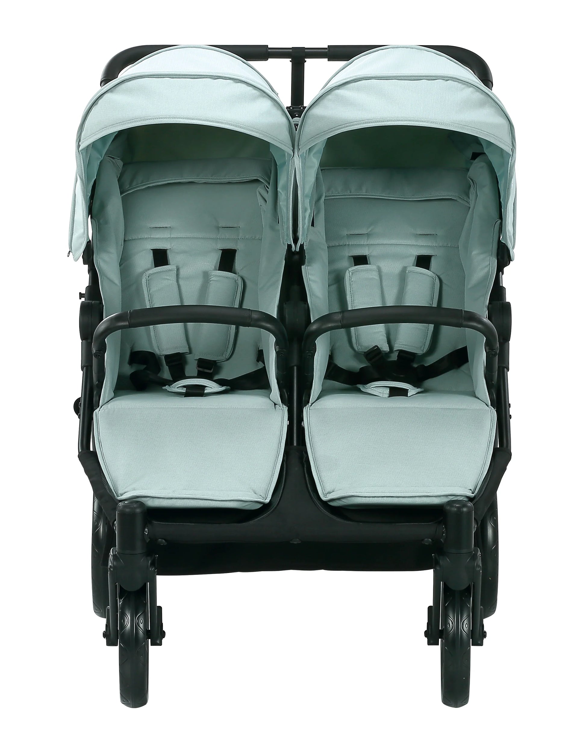 KTX-273491 Twin Baby Stroller with Large Basket for Infants and Toddlers