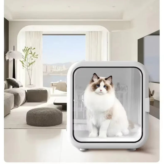 KTX-274707 Eco-Friendly Automatic Pet Hair Dryer for Cats and Dogs - Ultra Quiet with Temperature Control