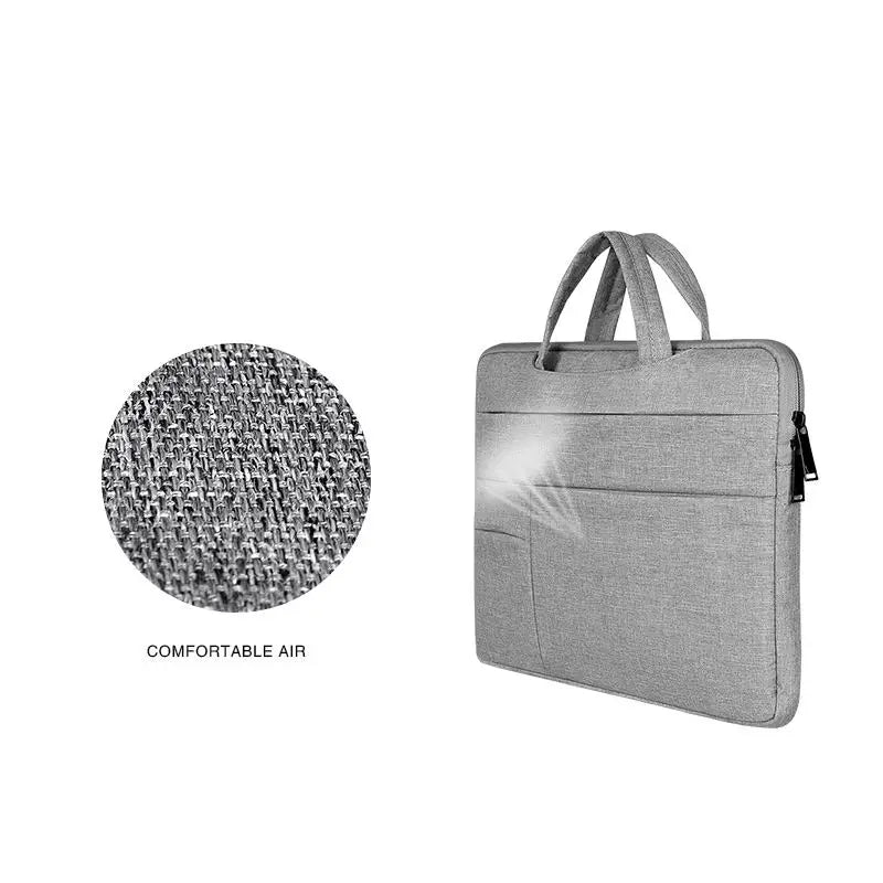 KTX-278291 Waterproof 15.6 Inch Laptop Tote Bag - Portable Business Computer Case