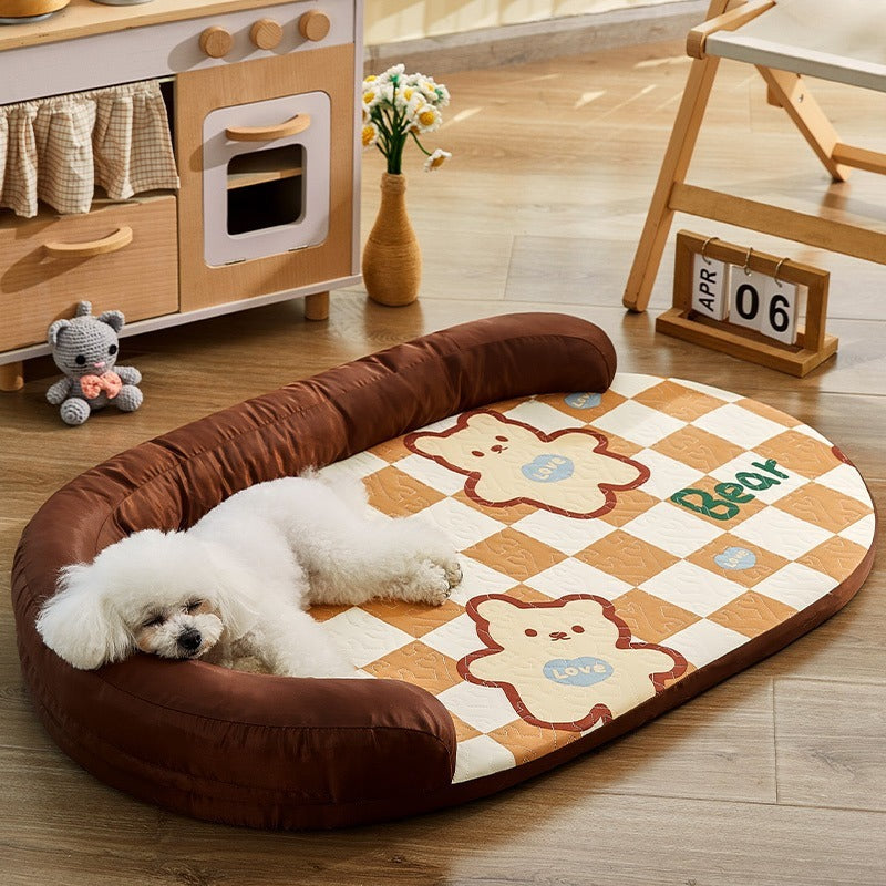 KTX-279187 Universal Removable and Washable Summer Dog Sleeping Mat - Available in Multiple Sizes