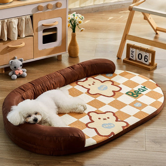 KTX-279187 Universal Removable and Washable Summer Dog Sleeping Mat - Available in Multiple Sizes