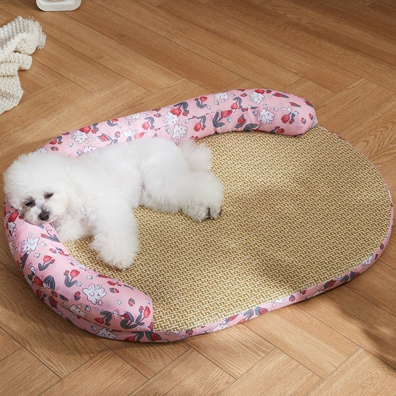 KTX-279187 Universal Removable and Washable Summer Dog Sleeping Mat - Available in Multiple Sizes