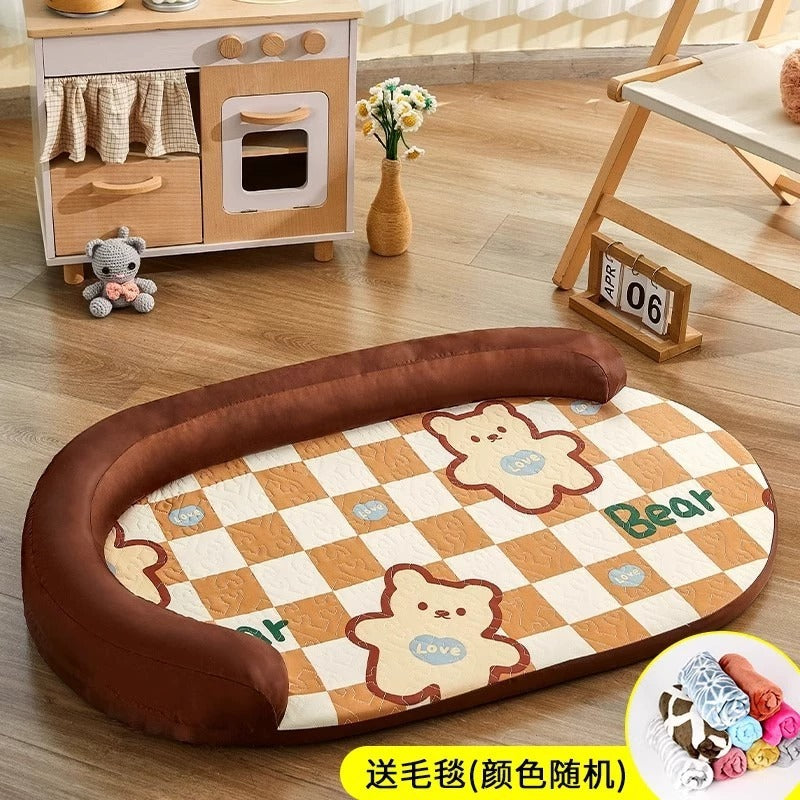 KTX-279187 Universal Removable and Washable Summer Dog Sleeping Mat - Available in Multiple Sizes