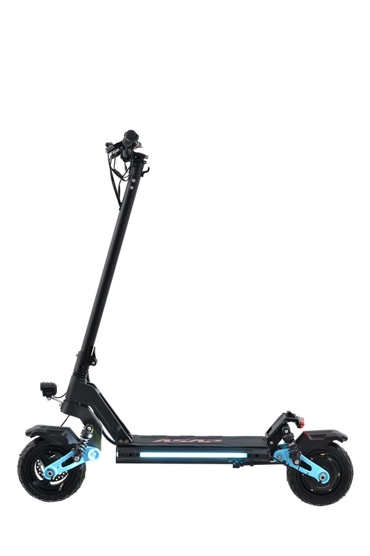 KTX-280403 48V 13AH Foldable Electric Scooter, Smart Two-Wheel Design with 30-50Km/h Speed and 30-40km Range, Red & Blue Options Available