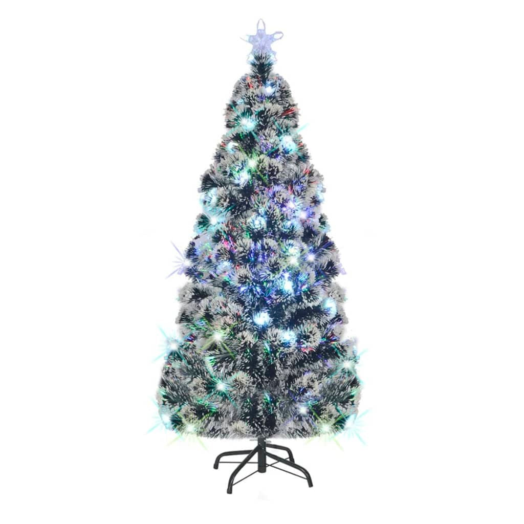KTX-282003 Illuminated 150 cm Artificial Christmas Tree with LED Lights and Steel Stand