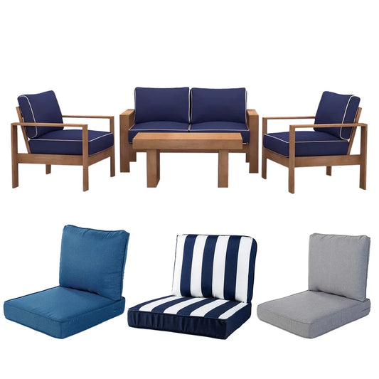 KTX-282707 Waterproof Outdoor Cushions for Garden Patio Chairs with Custom Logo