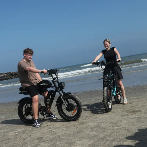 KTX-283283 2000W Dual Motor Electric Hybrid Fat Tire Bicycle with Long Range 100km and Dual Batteries