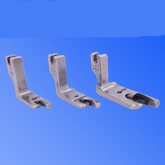 KTX-285331 Flat Car Crimping Presser Foot Set for Sewing Machines with Multiple Sizes