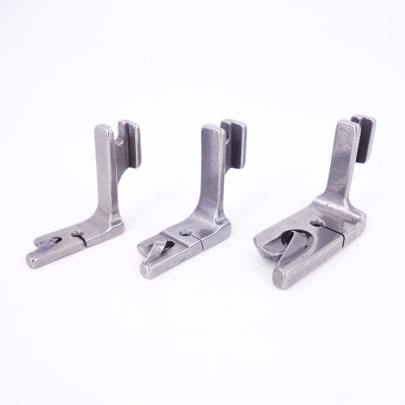 KTX-285331 Flat Car Crimping Presser Foot Set for Sewing Machines with Multiple Sizes