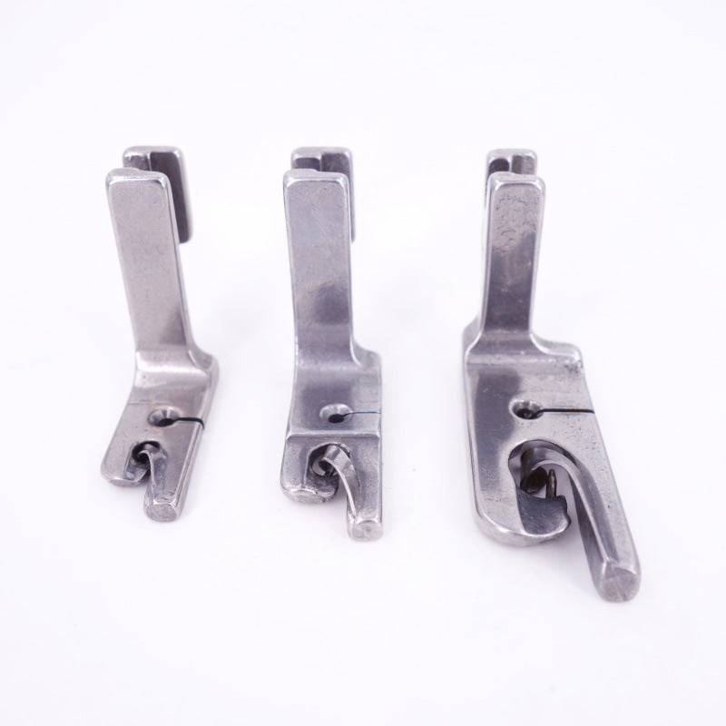 KTX-285331 Flat Car Crimping Presser Foot Set for Sewing Machines with Multiple Sizes