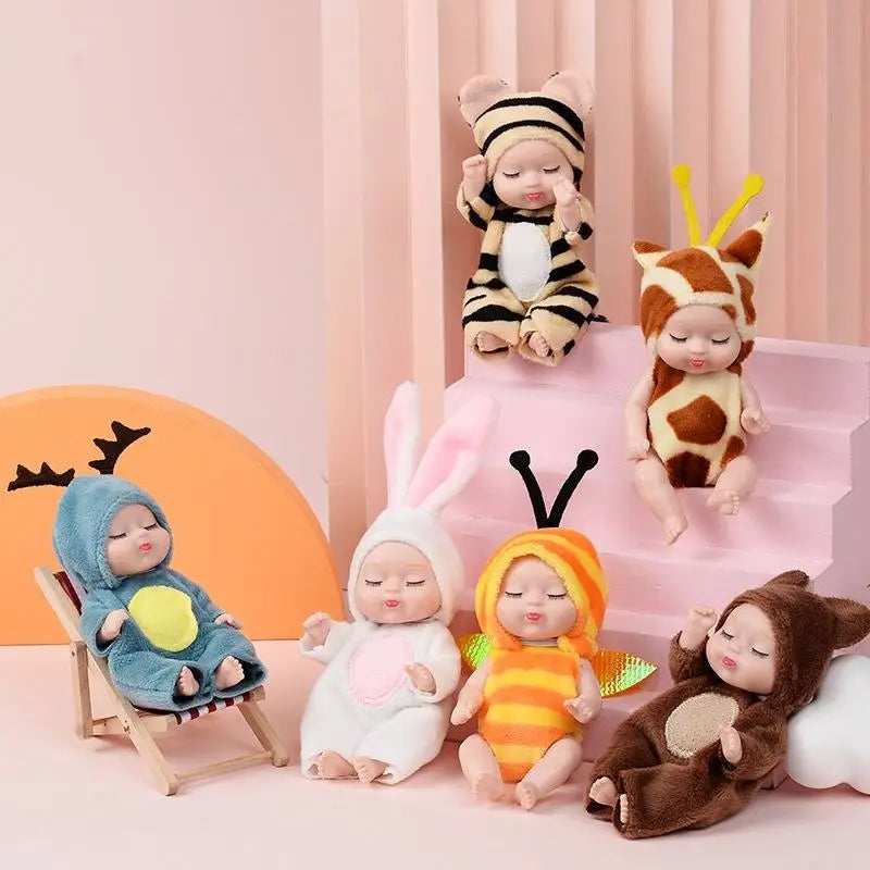 KTX-285331 Realistic 11cm Rebirth Doll | Simulation Sleeping Baby Toy for Children