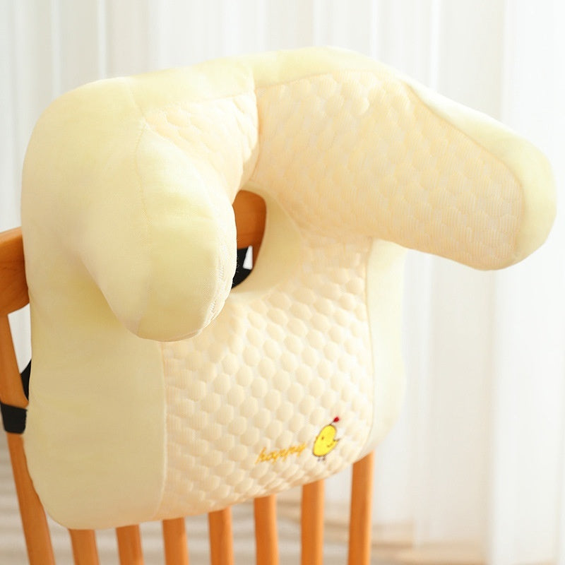 KTX-285459 Multi-functional Afternoon Nap Pillow for Stomach Sleepers and Car Seats, 40x35cm, Soft PP Cotton