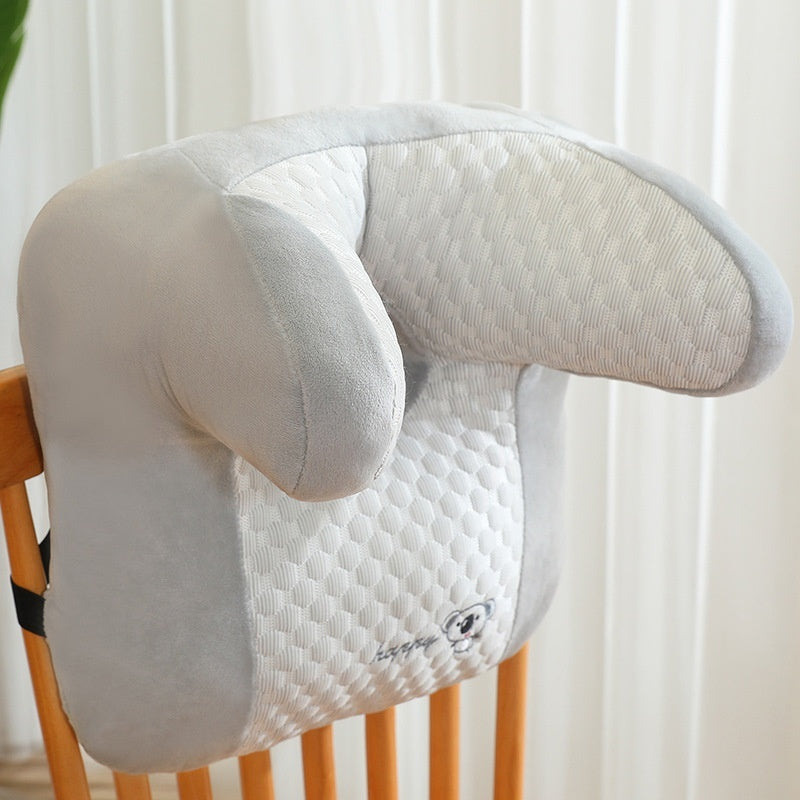 KTX-285459 Multi-functional Afternoon Nap Pillow for Stomach Sleepers and Car Seats, 40x35cm, Soft PP Cotton
