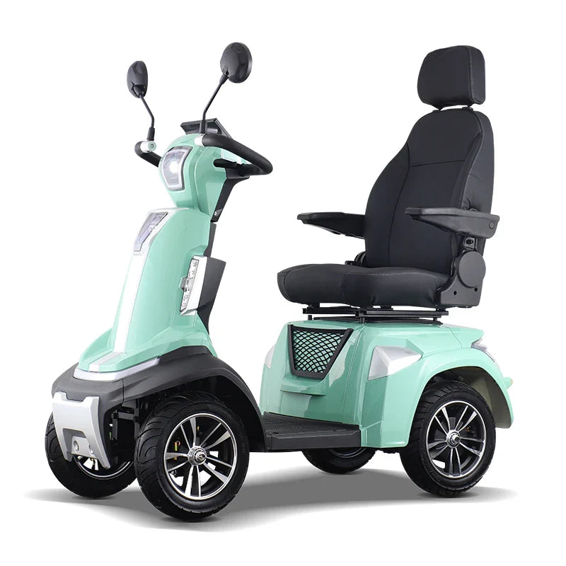 KTX-285523 VIGOROUS SPRITE III CE 4-Wheel Mobility Scooter with Adjustable Seat and Smart Features