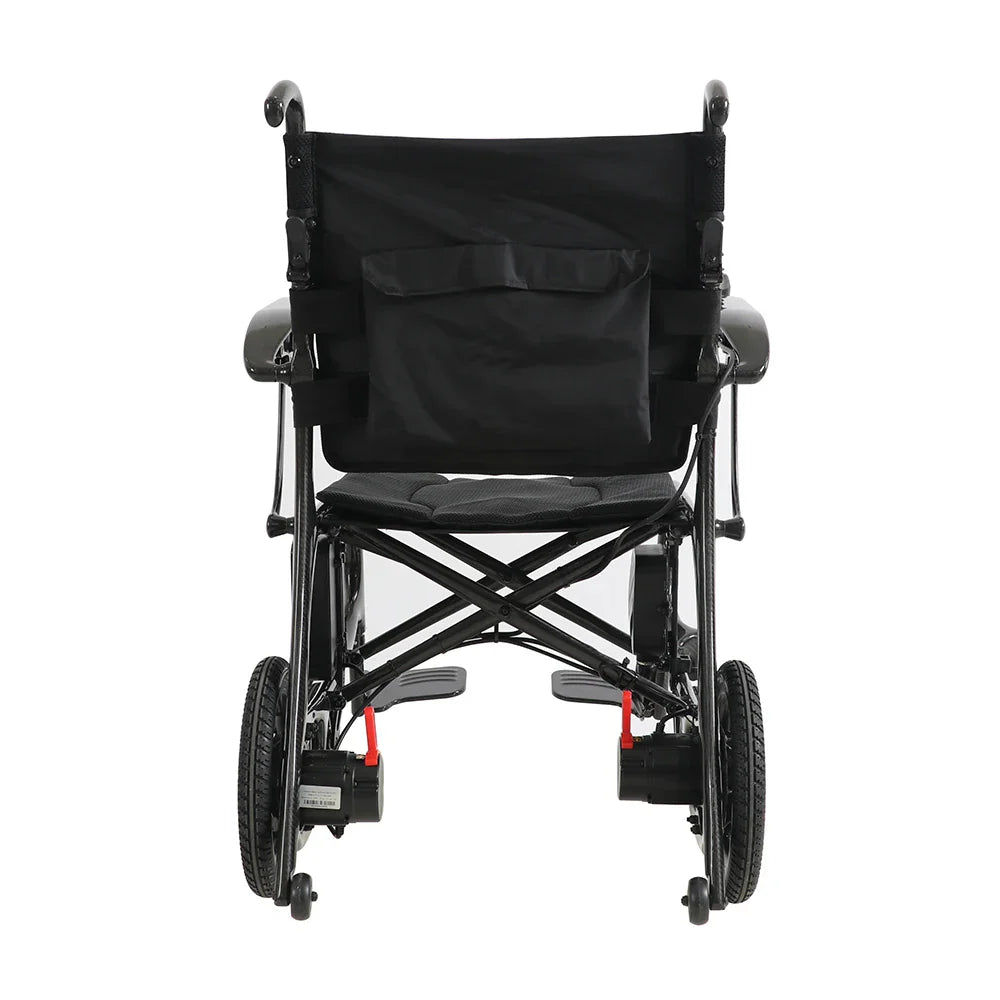 KTX-286675 Lightweight Black Electric Wheelchair for Rehabilitation and Physical Therapy