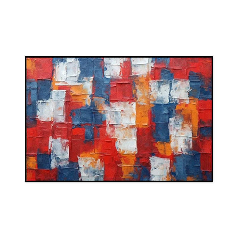 KTX-286739 Handpainted Abstract Textured Oil Painting on Canvas for Modern Home Decor