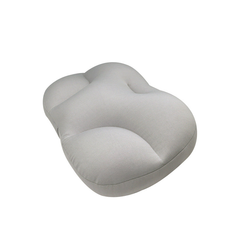 KTX-287635 Microbead Air Ball Pillow - Egg Sleep Design, 20in x 12in x 4in, Polyester and Cotton Construction