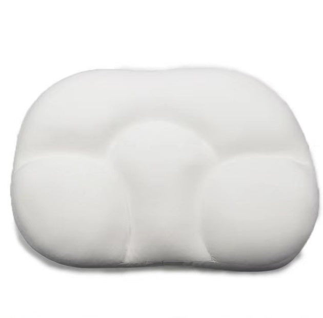 KTX-287635 Microbead Air Ball Pillow - Egg Sleep Design, 20in x 12in x 4in, Polyester and Cotton Construction