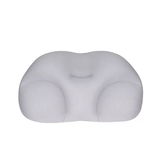 KTX-287635 Microbead Air Ball Pillow - Egg Sleep Design, 20in x 12in x 4in, Polyester and Cotton Construction