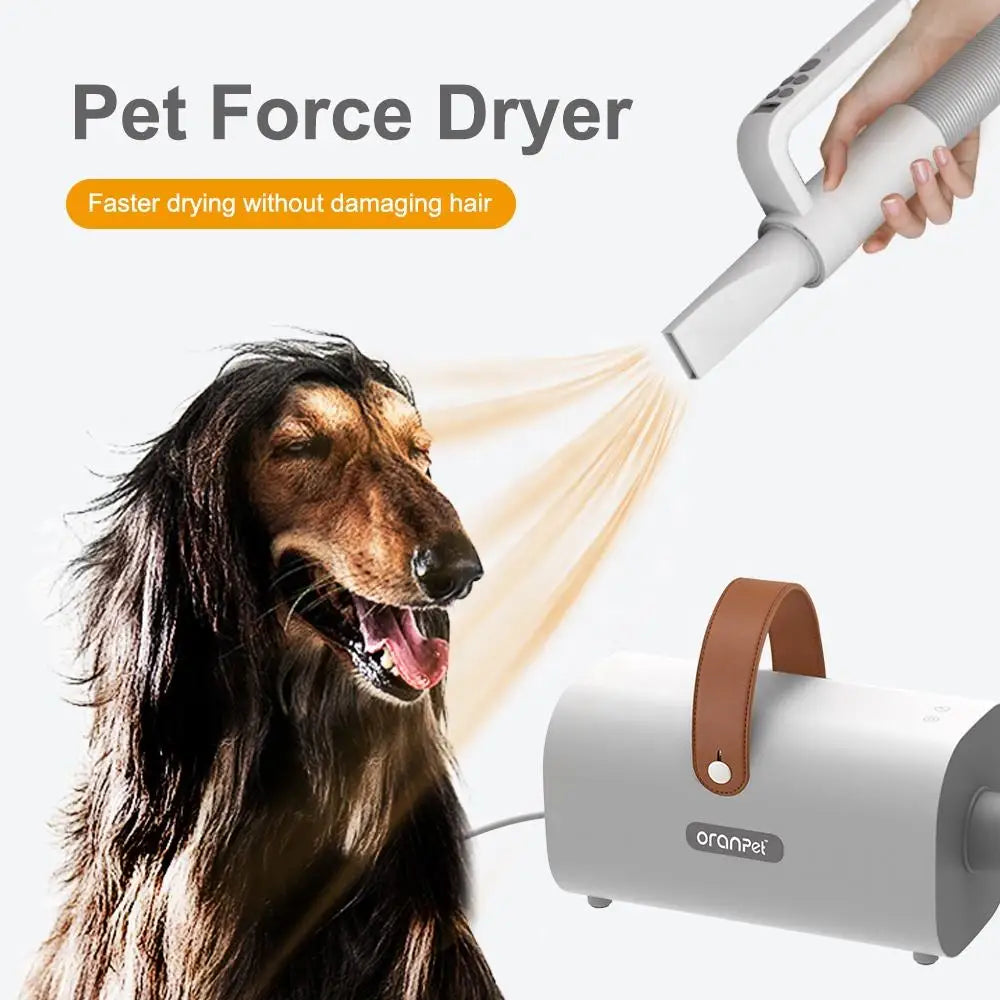 KTX-288211 Professional Eco-Friendly Pet Hair Grooming Vacuum for Dogs and Cats - Low Noise, High Wind Performance