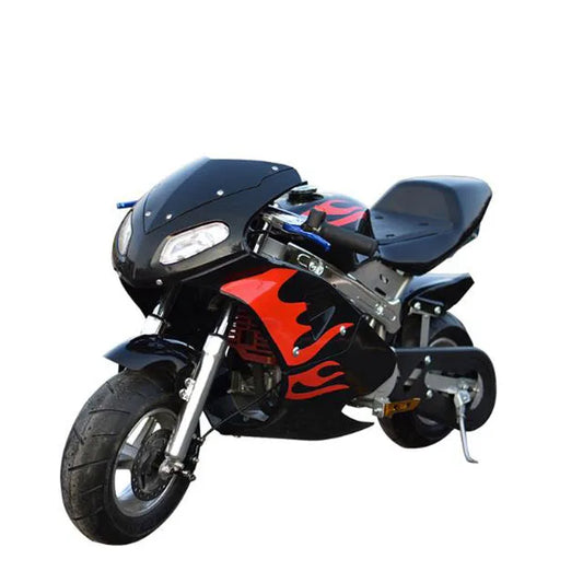 KTX-288531 49cc Kids Dirt Bike with Max Speed of 60km/h and Chain Drive System