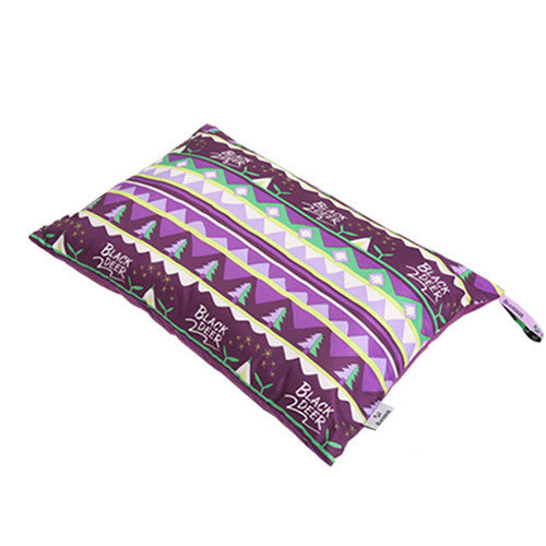 KTX-288787 Portable Outdoor Camping Pillow - 80% Polyester Fiber & 20% Cotton, Compact Storage Size 25x13cm, Expanded Size 40x30x10cm