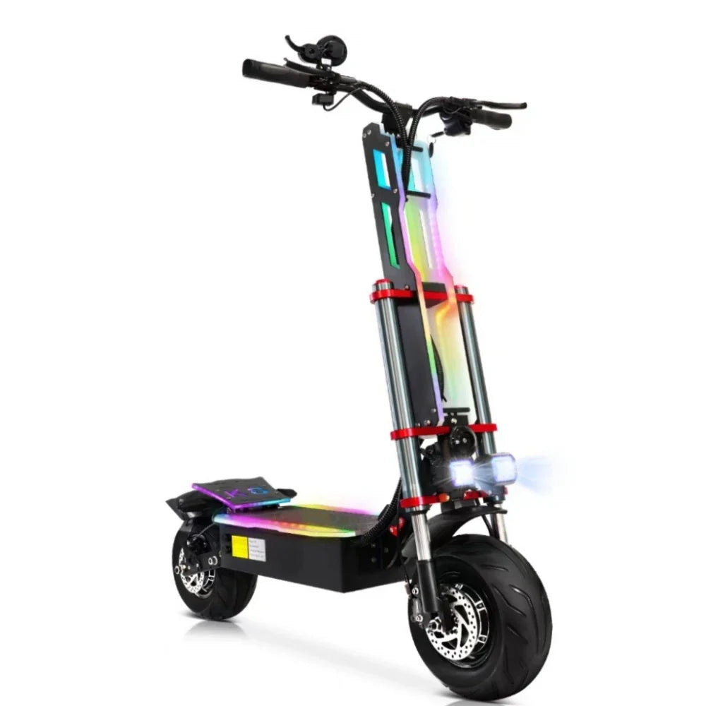 KTX-288979 Foldable 60V Electric Scooter - Off-Road, Aluminum Alloy, 150kg Load, 80-100km Range, Waterproof