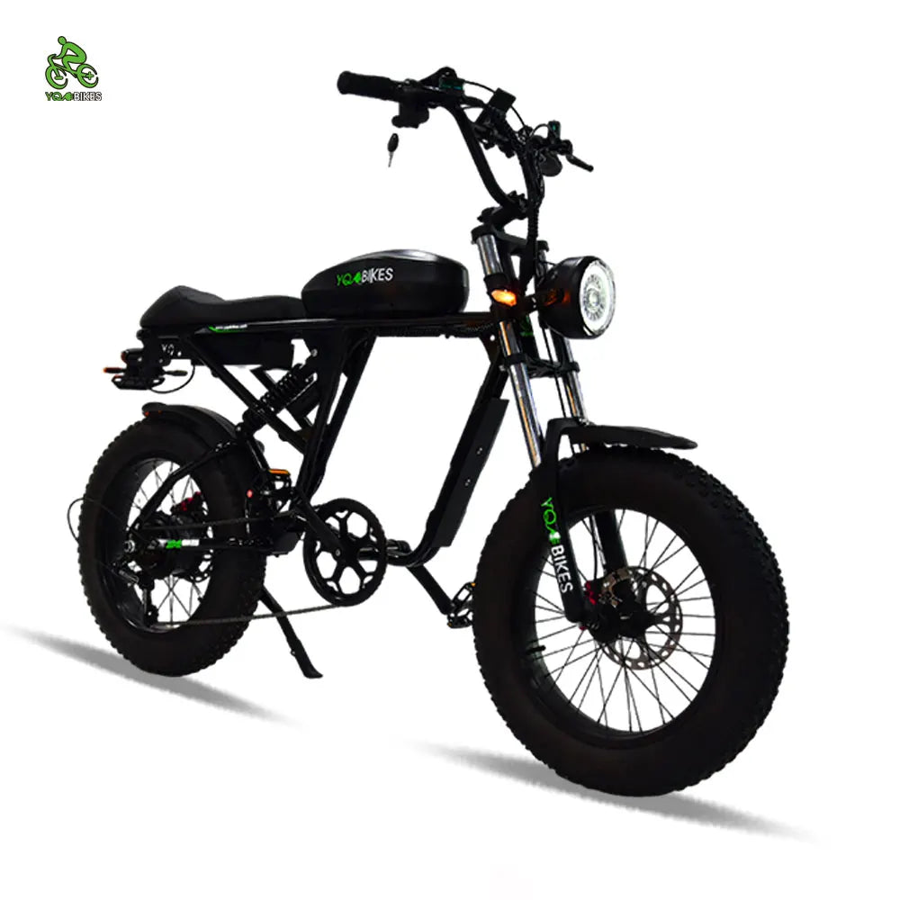 KTX-289427 1000W Waterproof Full Shock Electric Mountain Bike with 48V 20Ah Lithium Battery and 7-Speed Gears