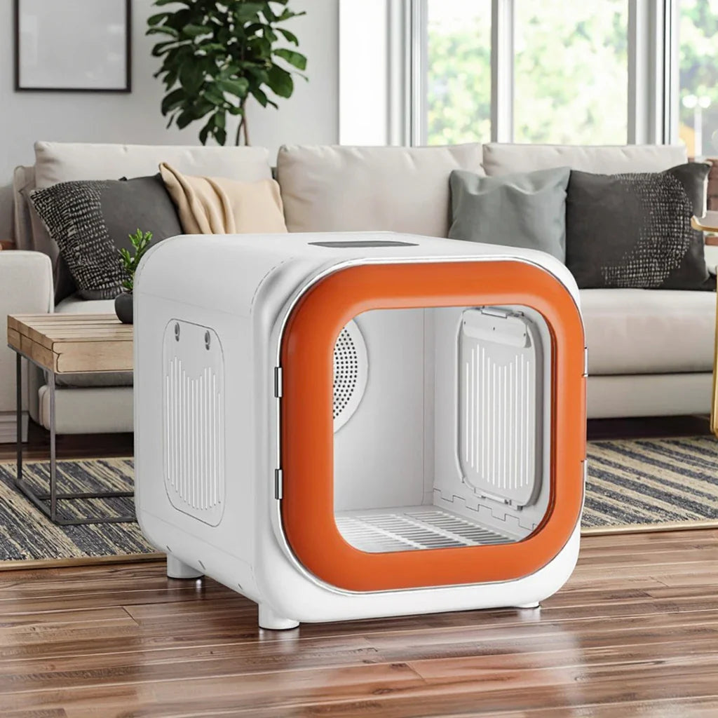 KTX-290515 Eco-Friendly Electric Pet Hair Dryer Box for Dogs and Cats, 7kg Capacity, ABS Material, Modern Design