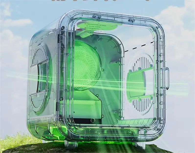 KTX-291667 Automatic Pet Hair Dryer Box with Speech Control and Temperature Control for Small Dogs and Cats