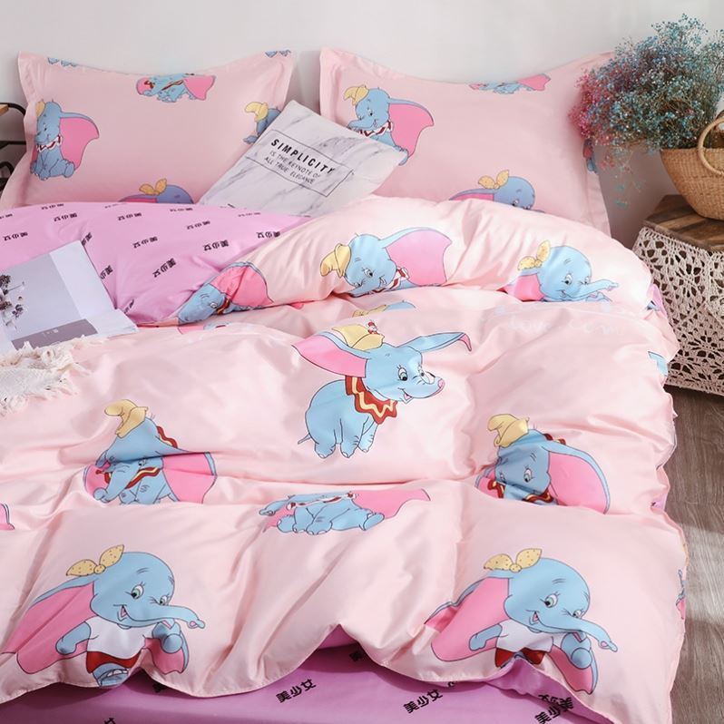 KTX-291731 Four-Piece Pure Cotton Bed Set with Geometric Pattern for 1.8m x 2.2m Bed