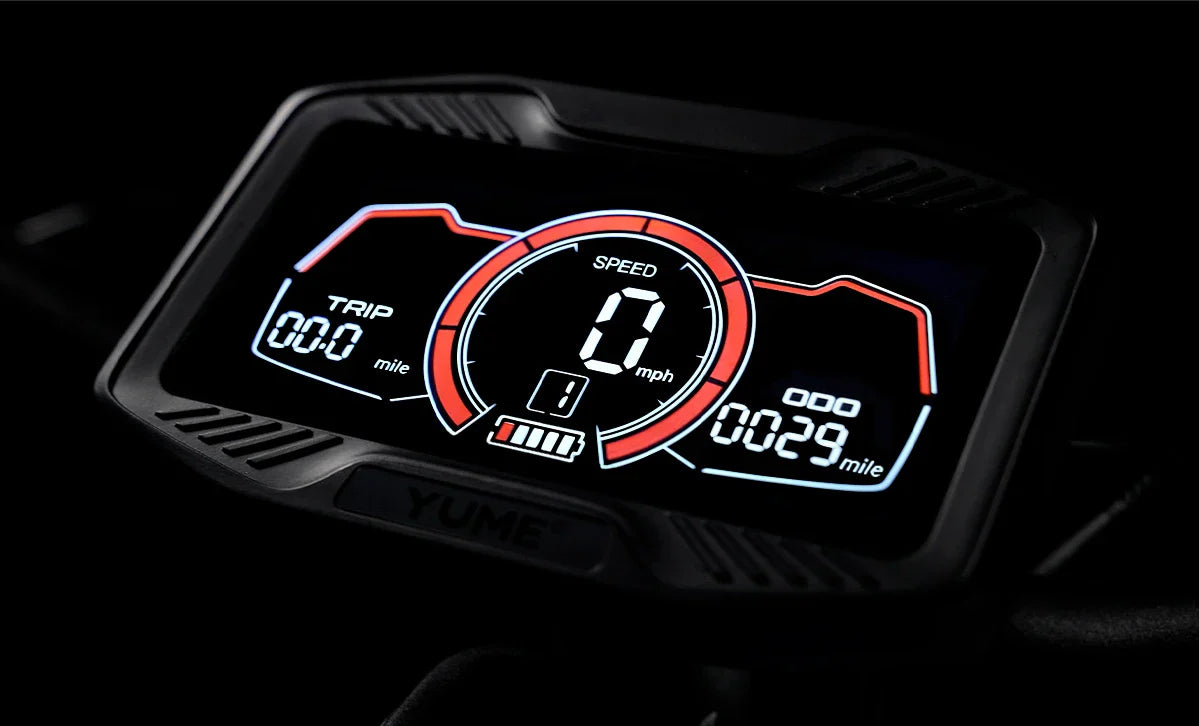 KTX-295059 YUME Hawk 60V Electric Scooter with Dual Motors, Hydraulic Brakes, 70 km Range, and Full Suspension